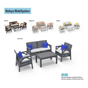 SANTANA RADDAN 4LÜ KOLTUK TAKIMI
