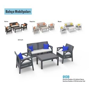 SANTANA RADDAN 4LÜ KOLTUK TAKIMI